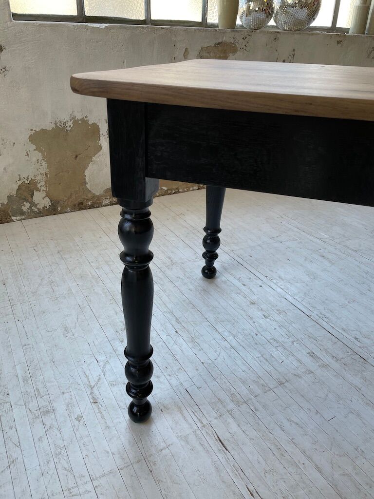 Farm bistro table in oak