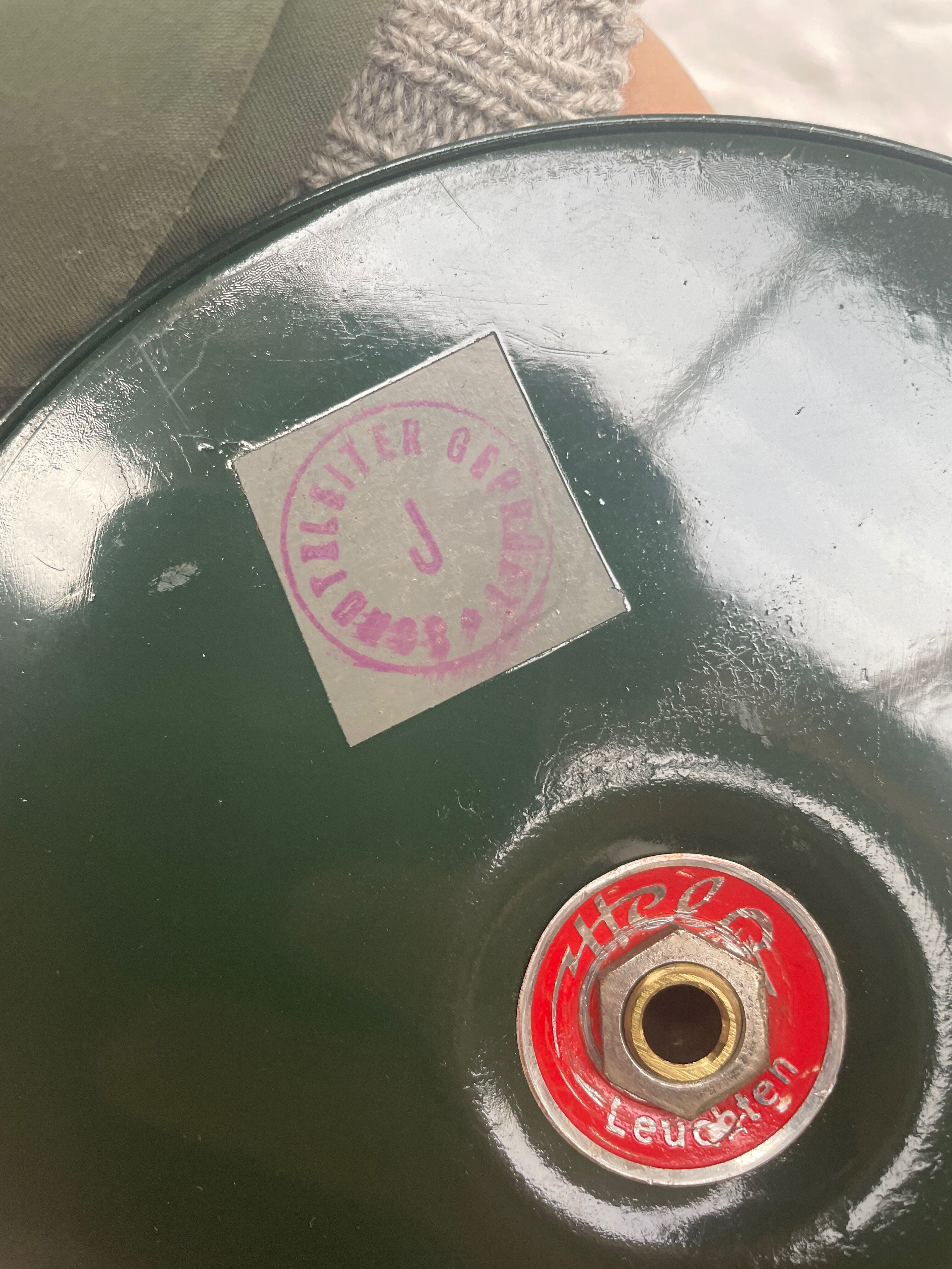 Table lamp, Germany 1950's