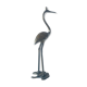 Heron, brass bird