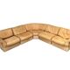 Modular leather lounge sofa by COR, 1970s