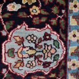 Oriental carpet in colorful silk, twentieth century 190x122cm
