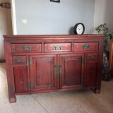 Colonial mahogany buffet/sideboard ("La Maison coloniale")