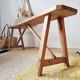 Old wooden farm bench L140