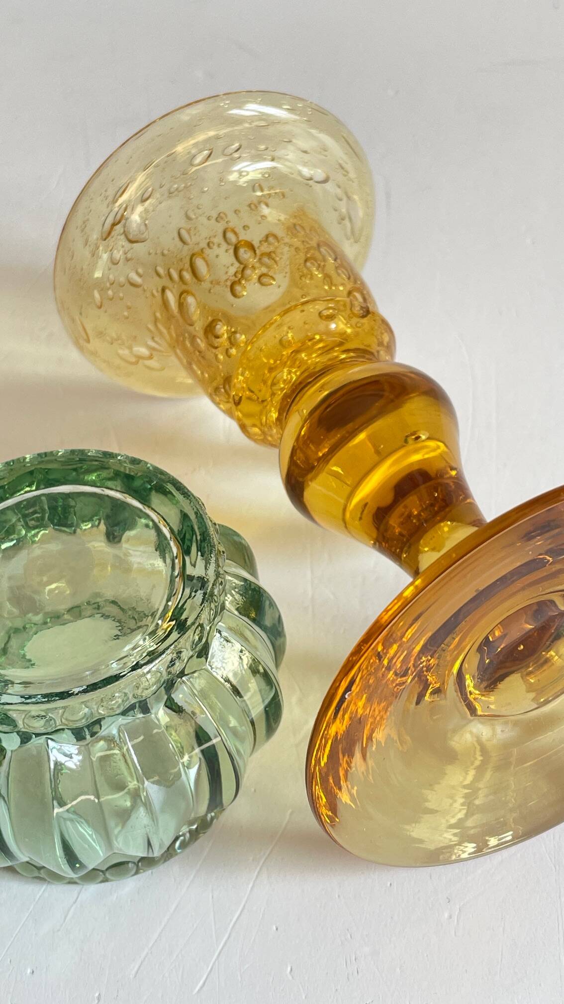 BOUGEOIRS Vintage Tinted Glass