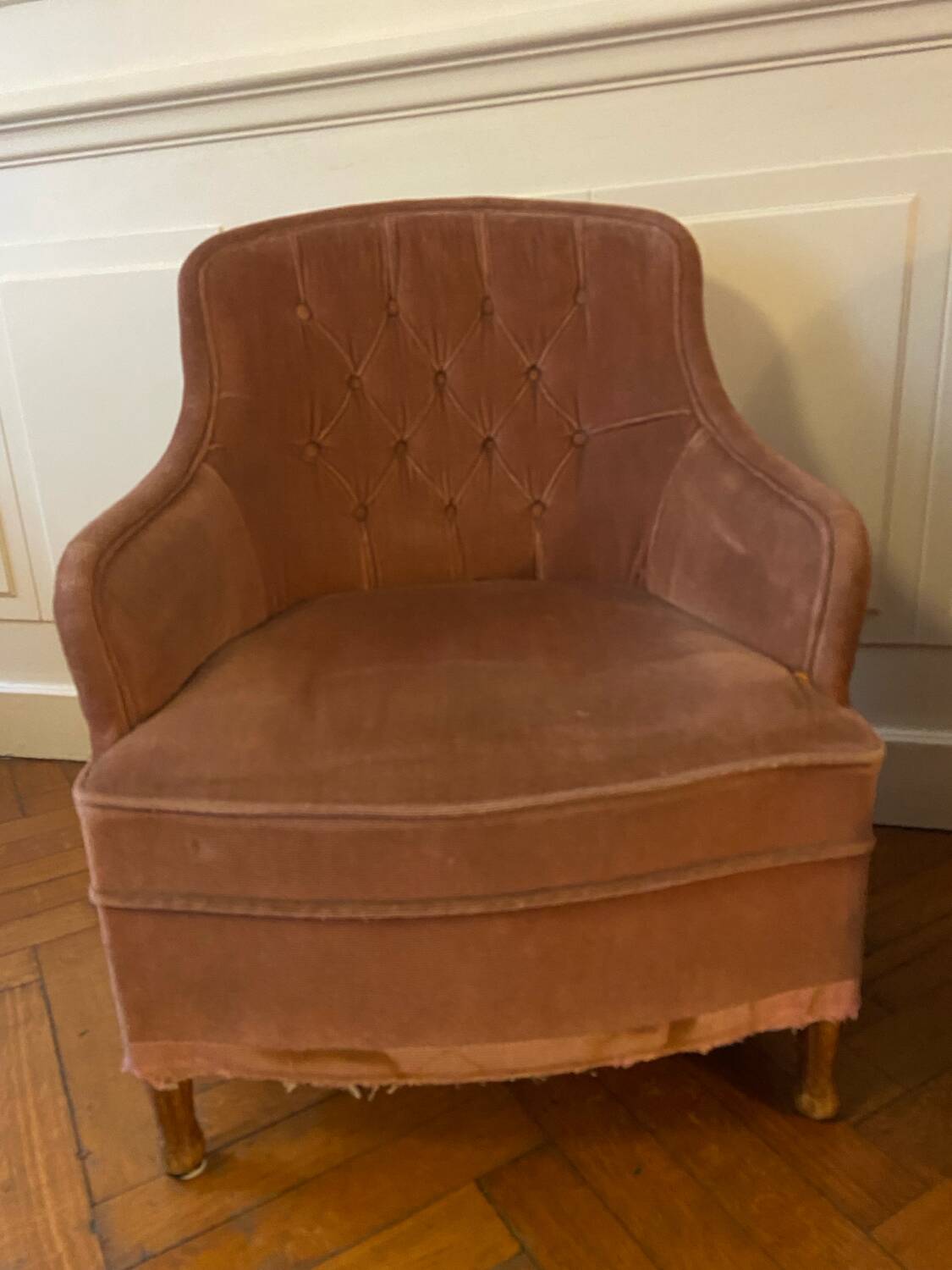 Set of two toadstool armchairs