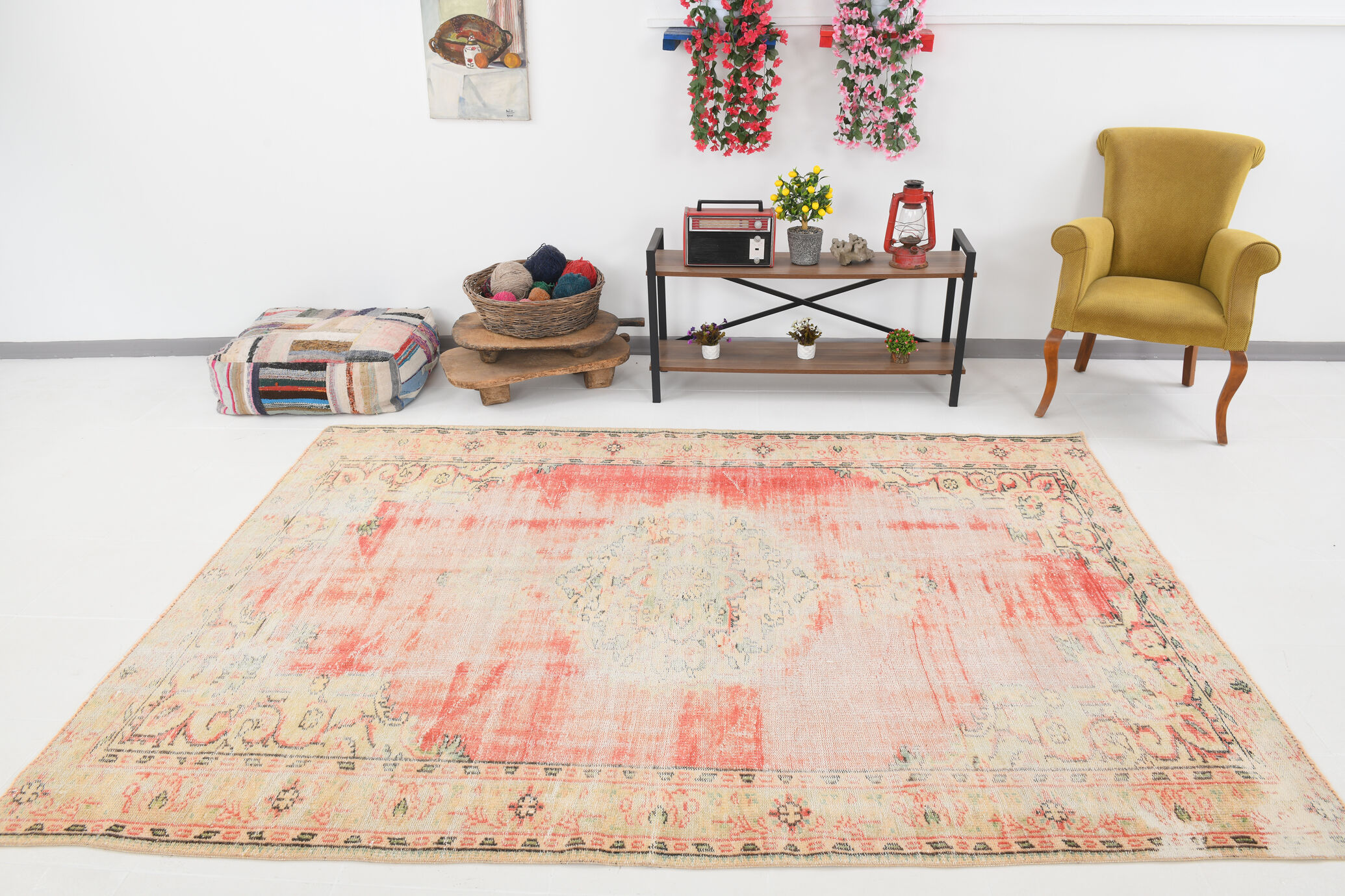 6x9 Classic Vintage Rug, 197x272Cm