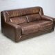 De Sede DS 43 sofa. 2 seats, leather, Switzerland, circa 1970