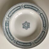 Assiette creuse en terre de fer