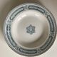 Assiette creuse en terre de fer