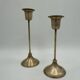 Lot bougeoirs chandelier