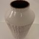 Large White 211-55 Ceramic Vase from Carstens Tönnieshof, 1970s