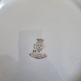 Plat de service doré