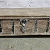 Banc - coffre en teck birman