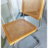Lot of 2 Marcel Breuer B32 chairs