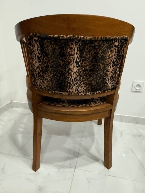 1930 art deco office armchair