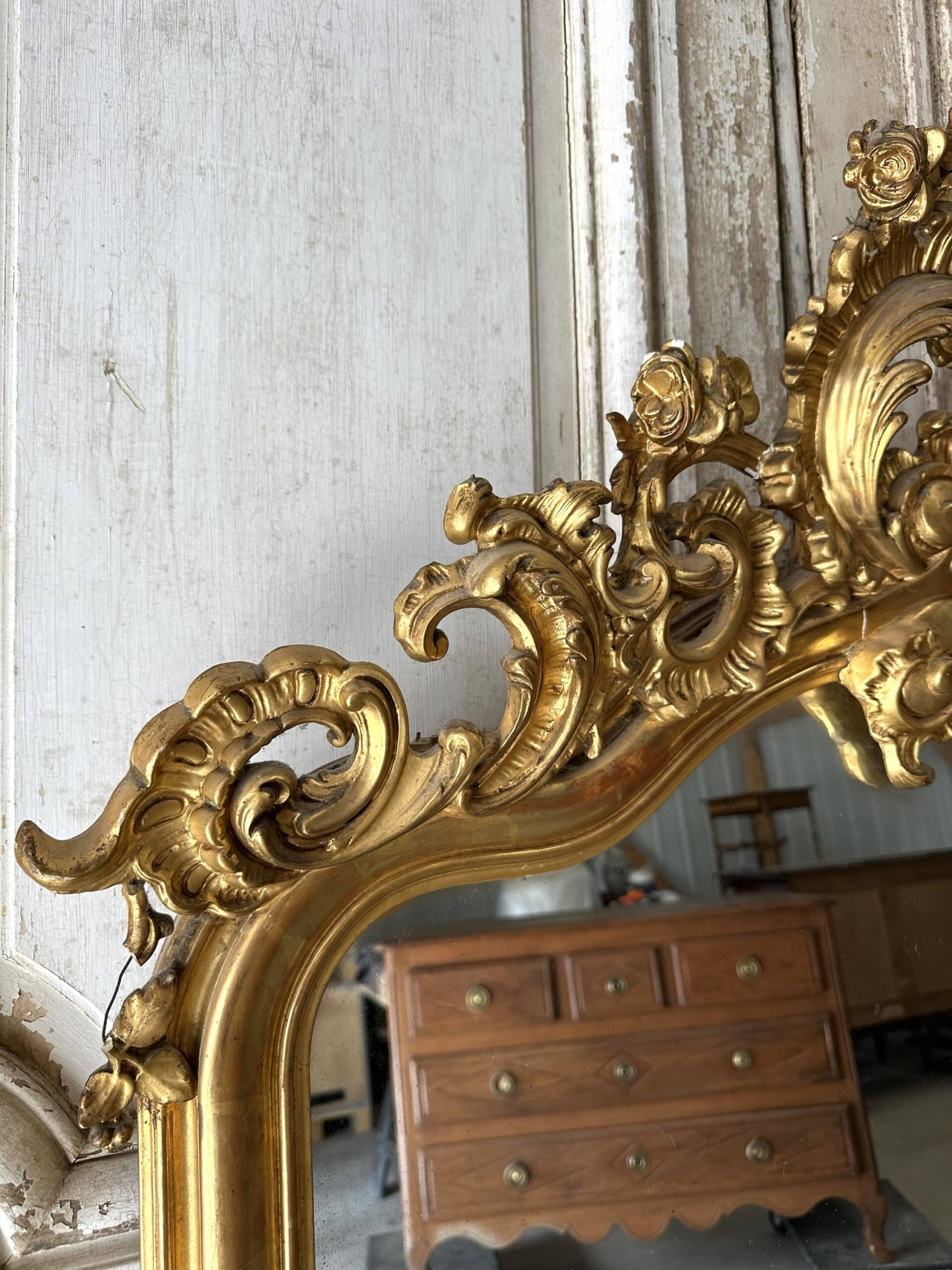Louis XV style mirror circa 1880