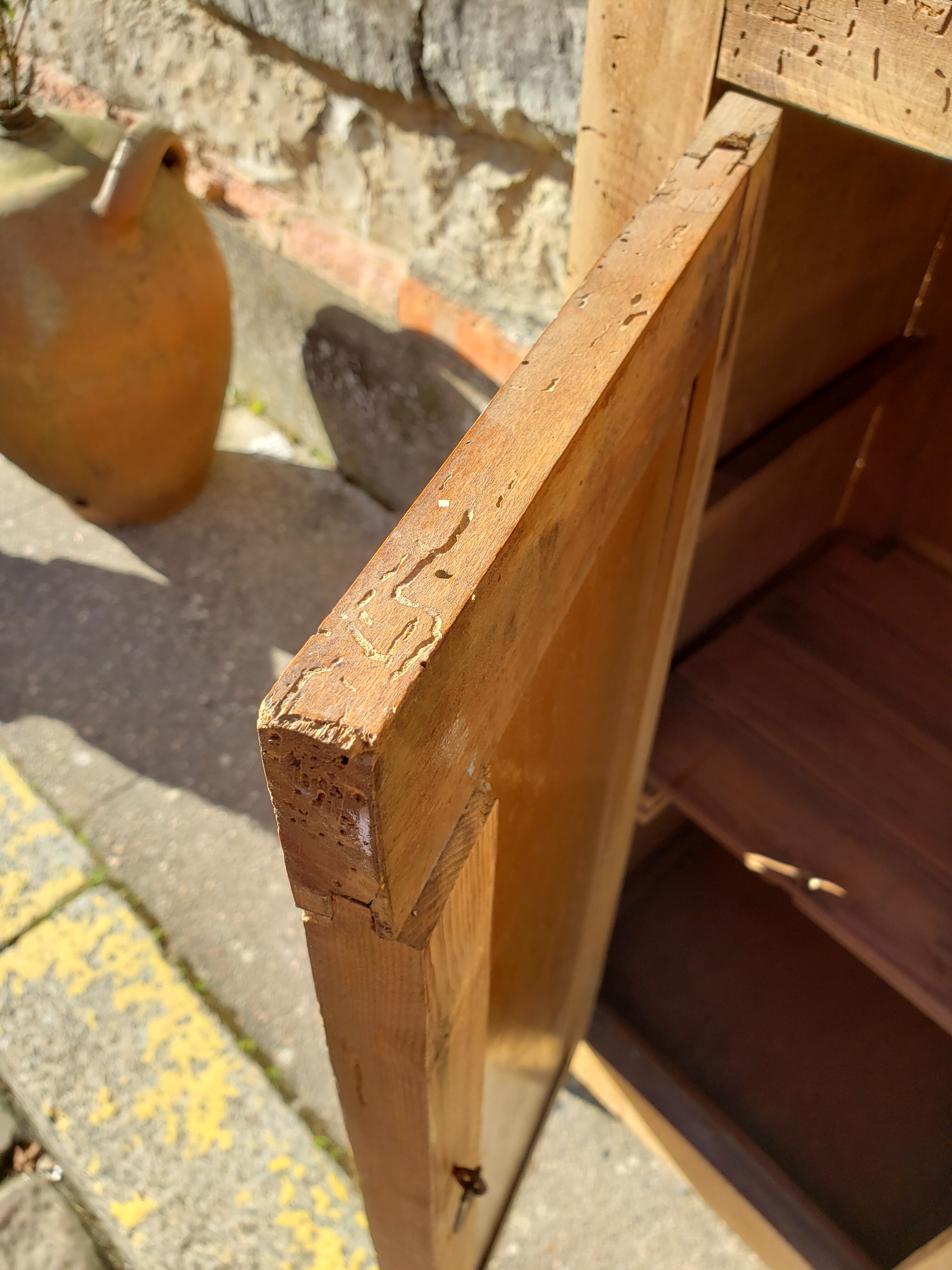 Parisian buffet patina old "Aveyron"