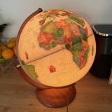 Vintage Illuminated Globe