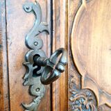Antique cabinet Louis XIV walnut