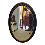 Art Deco oval mirror (81X53cm)