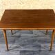 1960s 1970s Teak Dining Table Danish Modern Design Made in Denmark