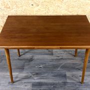 1960s 1970s Teak Dining Table Danish Modern Design Made in Denmark