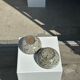 Duo of speckled ceramic bowls