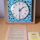 70s ceramic wall clock