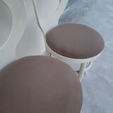 Set of 4 Baumann chairs, Mouette model, vintage 1950s