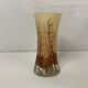 Vase verre émaillé paysage enneigé vers 1900 Legras