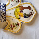 Quimper earthenware stoup