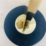 50s brass wall light, chiseled