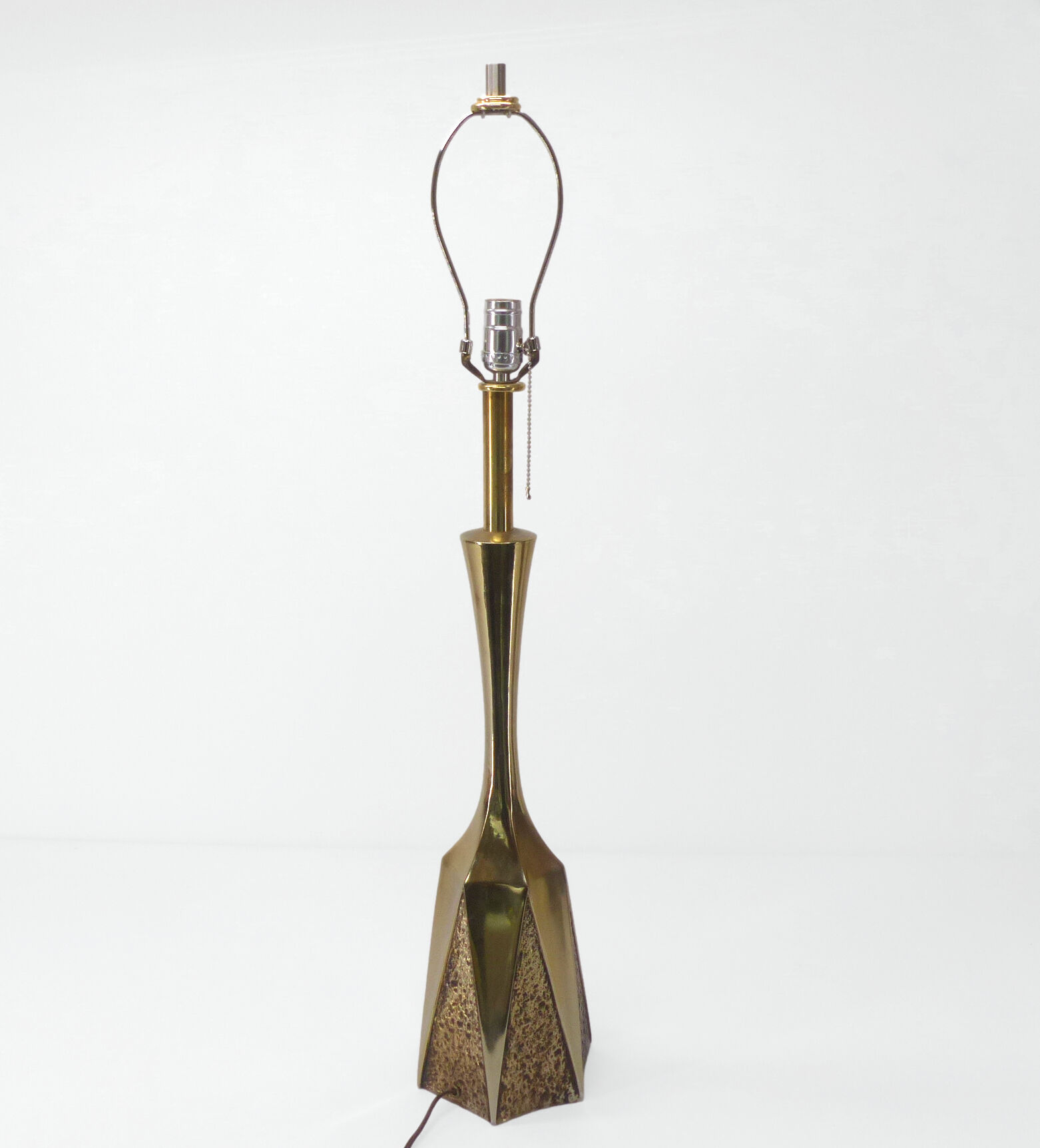 Pied de lampe brutaliste américaine Maison Laurel