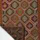 Tapis en kilim artisanal anatolien 283 cm x 141 cm