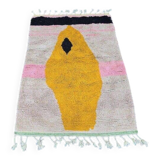 Handmade pure wool rug, size 150 x 250 cm, colorful