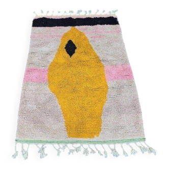 Handmade pure wool rug, size 150 x 250 cm, colorful