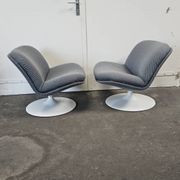 Artifort 508 swivel chairs designed by Geoffrey Harcourt.