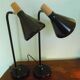 Lamps with tilting lampshade, Italian design from the 70s