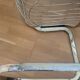 Golden metal chairs Cidue Italy 1970