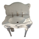 Set of a sink and its retro ceramic splashback.