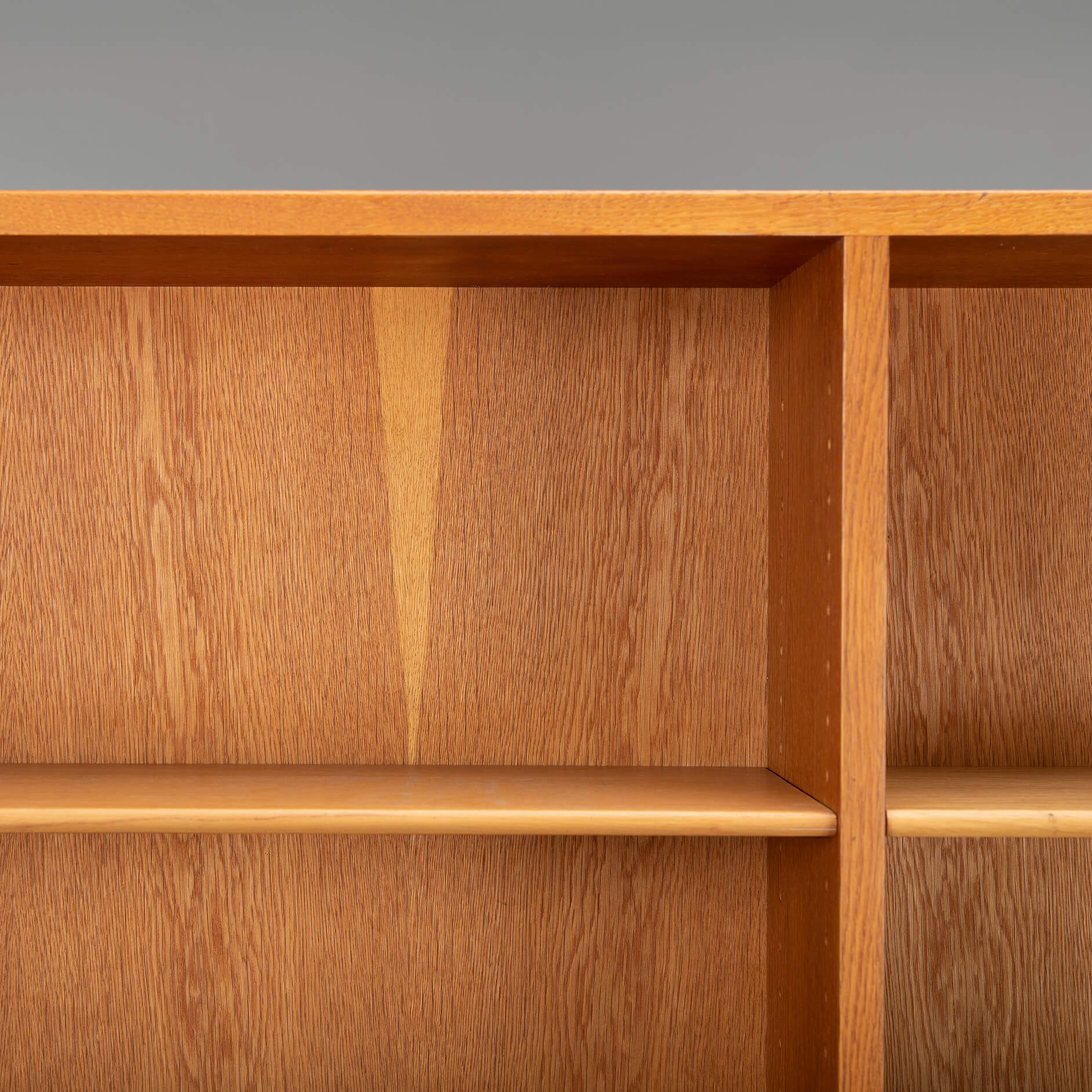 Danish Oak Bookcase "China" by Borge Mogensen for FDB Mobler, 1960s