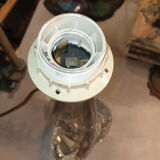 Vintage lamp foot crystal st louis