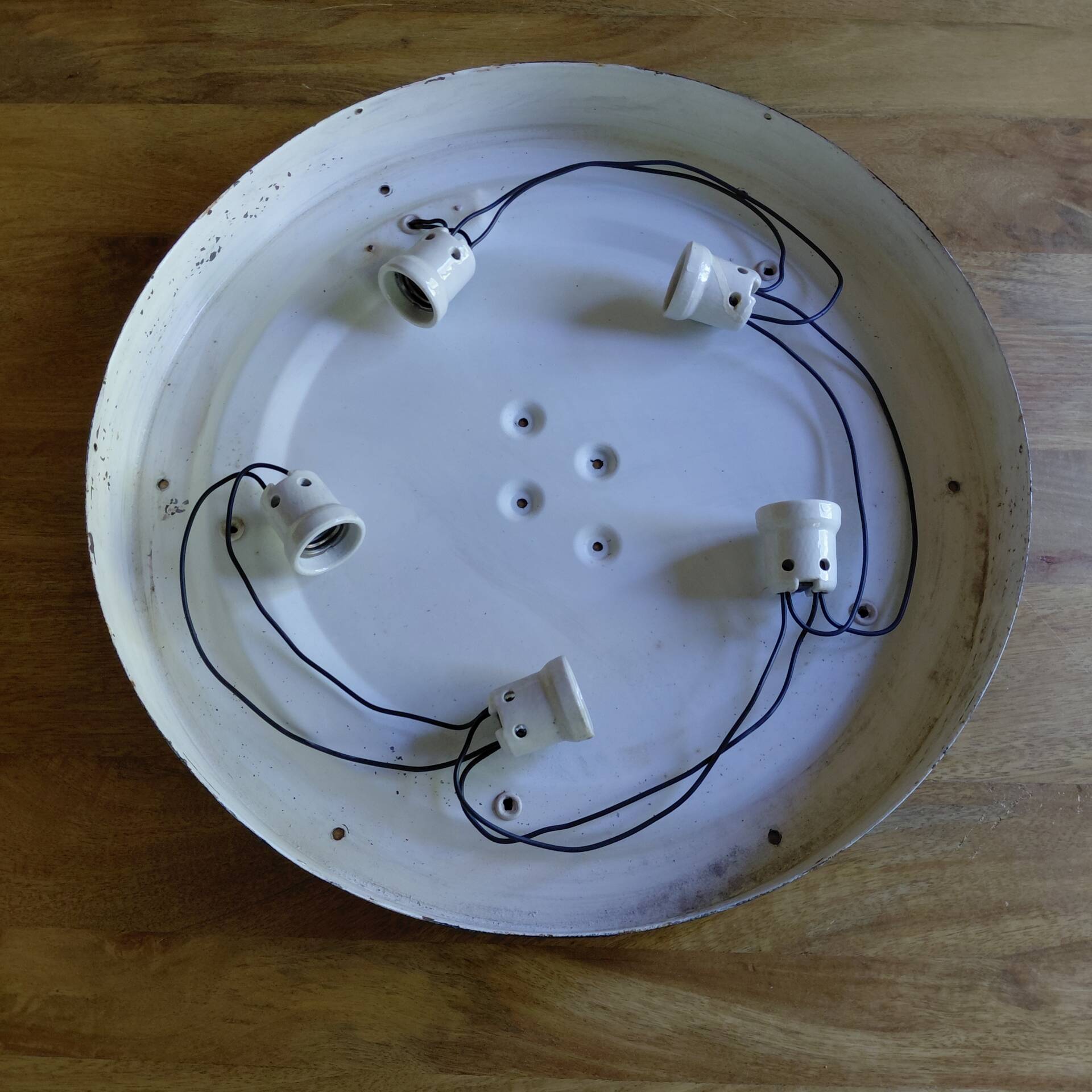 Ceiling light / XXL Vintage Wall Light Staff Leuchten 49cm – 1960s/70s –