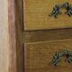 Vintage Danish 1967 Highboy 6 Drawer Dresser in Oak