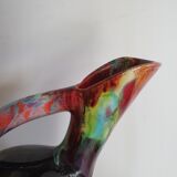 Vase vallauris gravé