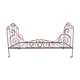 Folding wrought iron bed Napoleon III