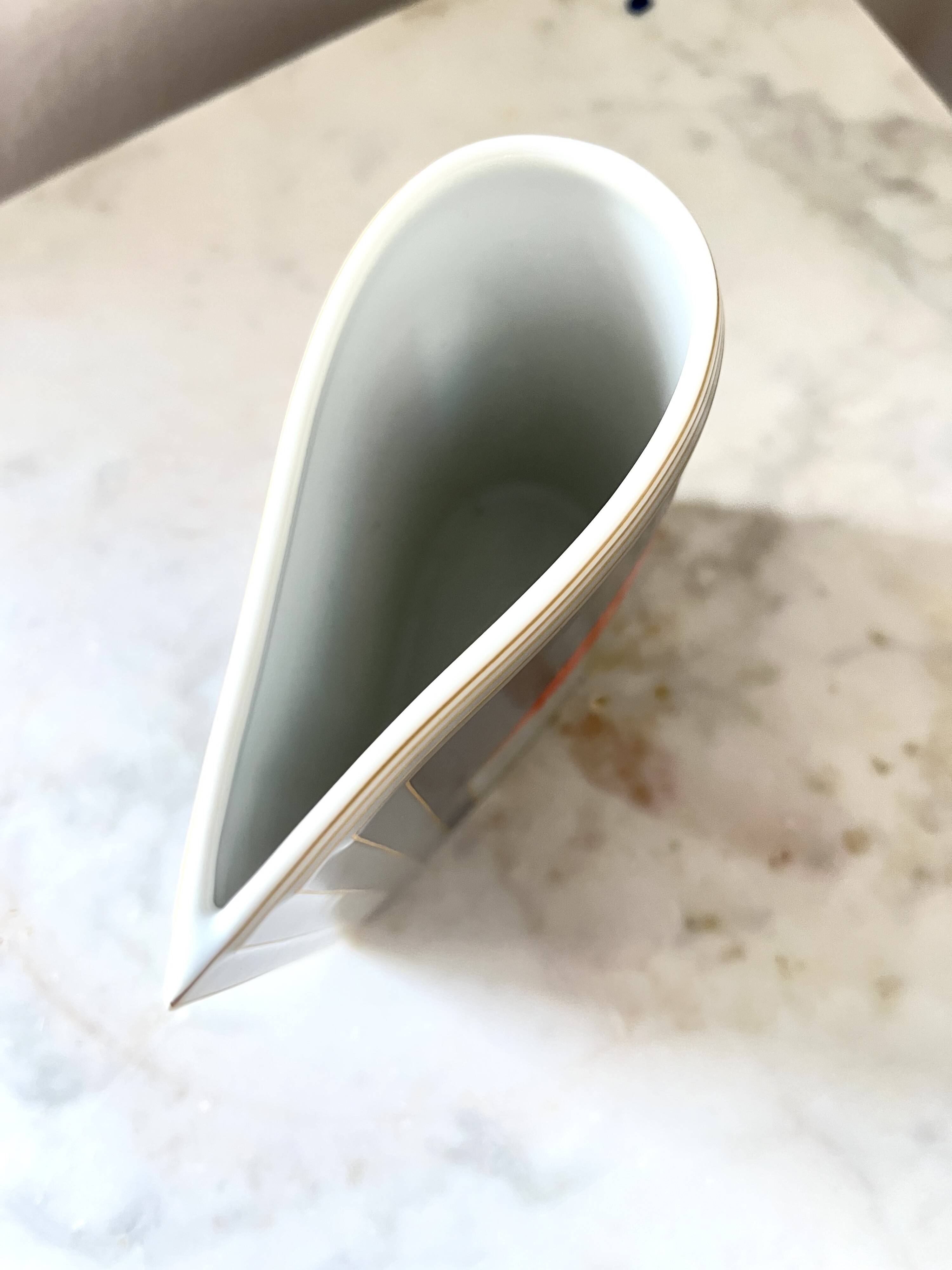 Vase en céramique vintage Rosenthal Studio Line par Christa Goltz, Allemagne, années 1980.