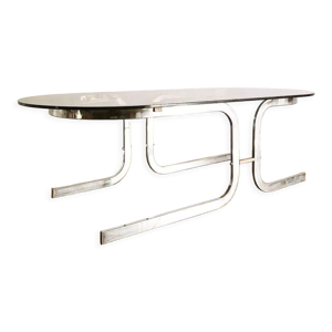 table basse ovale en