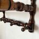 Vintage wall coat rack