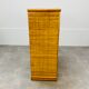 Commode en rotin années 60